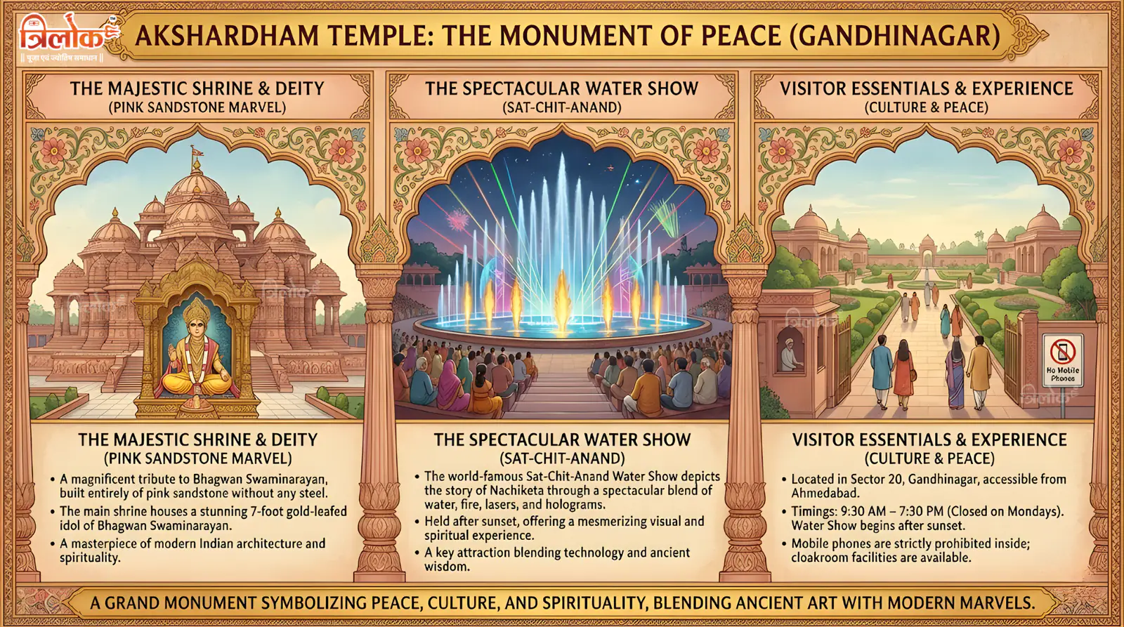 Akshardham Temple: The Monument of Peace